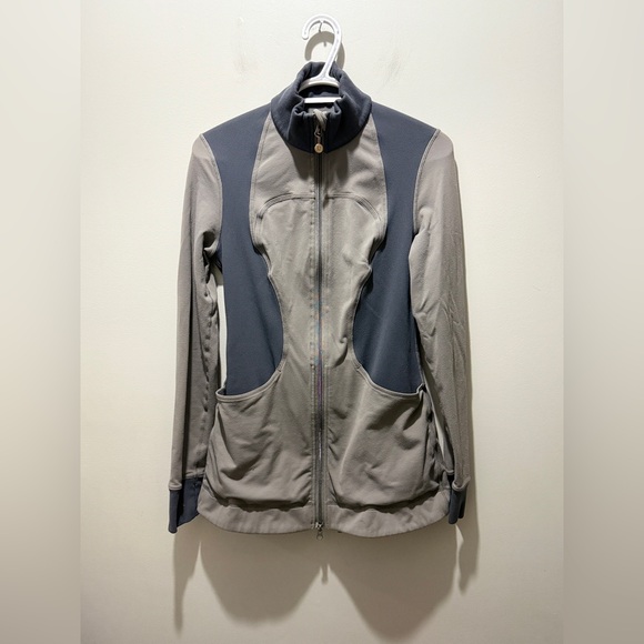 Rare Lululemon Alluring Form Jacket - Grey & Blue - Picture 3 of 9